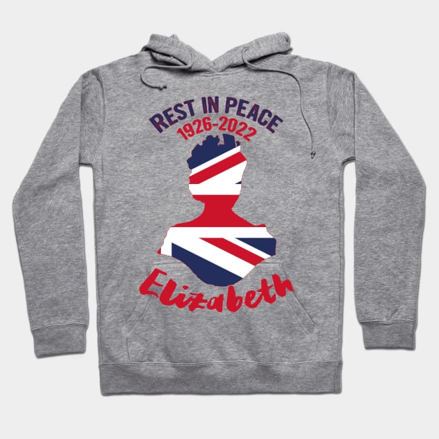 RIP Queen Elizabeth, Rest in peace Queen Elizabeth II Hoodie by Myteeshirts